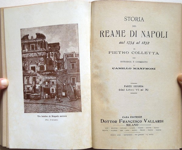 Storia del Reame di Napoli dal 1734 al 1825 di …