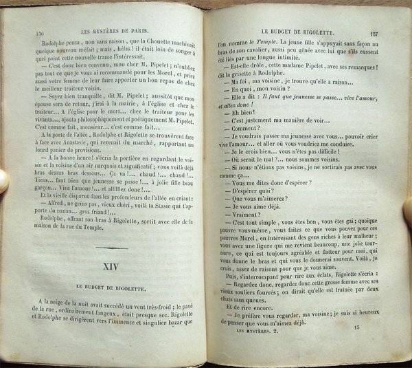 Les mystères de Paris par Eugène Sue. Tome I [-IV]