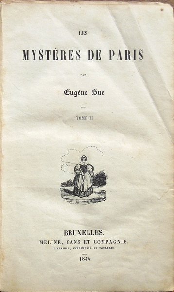 Les mystères de Paris par Eugène Sue. Tome I [-IV]