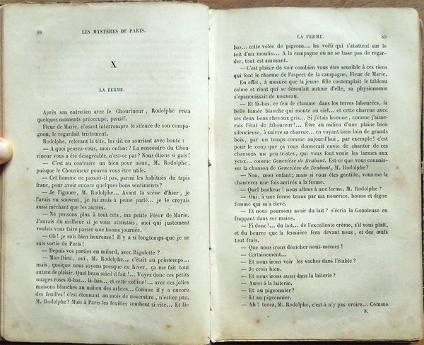 Les mystères de Paris par Eugène Sue. Tome I [-IV]