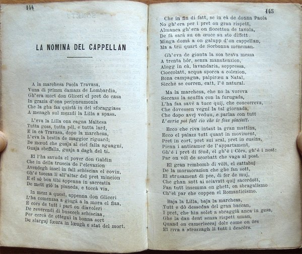 Poesie in dialetto milanese di Carlo Porta, coll'aggiunta della comi-tragedia …