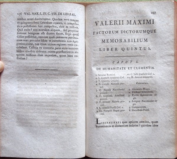 Valerii Maximi Dictorum factorumque memorabilium libri novem ad optimas editiones …
