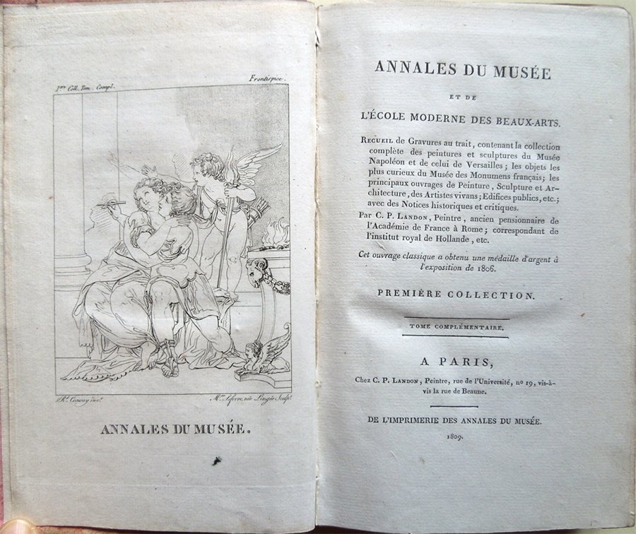 Annales du Musée et de l'École Moderne des Beaux-Arts. Recueil …