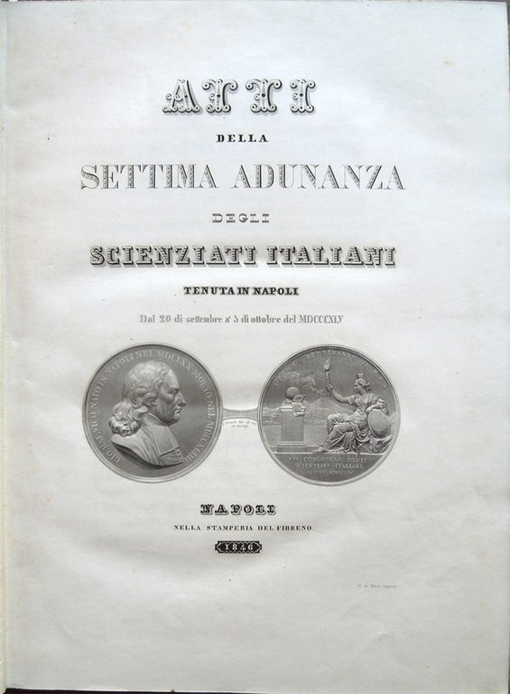 Atti della Settima adunanza degli scienziati italiani tenuta in Napoli …