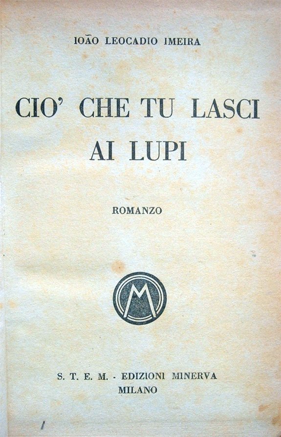 Ciò che tu lasci ai lupi. Romanzo