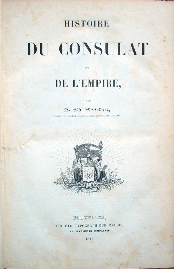 Histoire du Consulat et de l'Empire