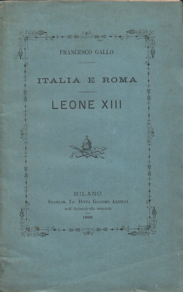 Italia e Roma - Leone XIII