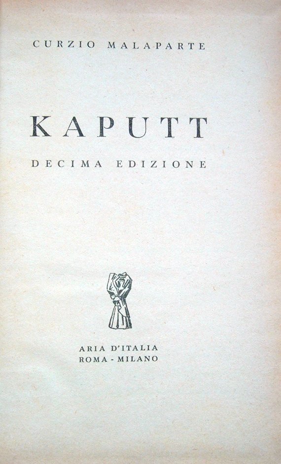 Kaputt. Decima edizione