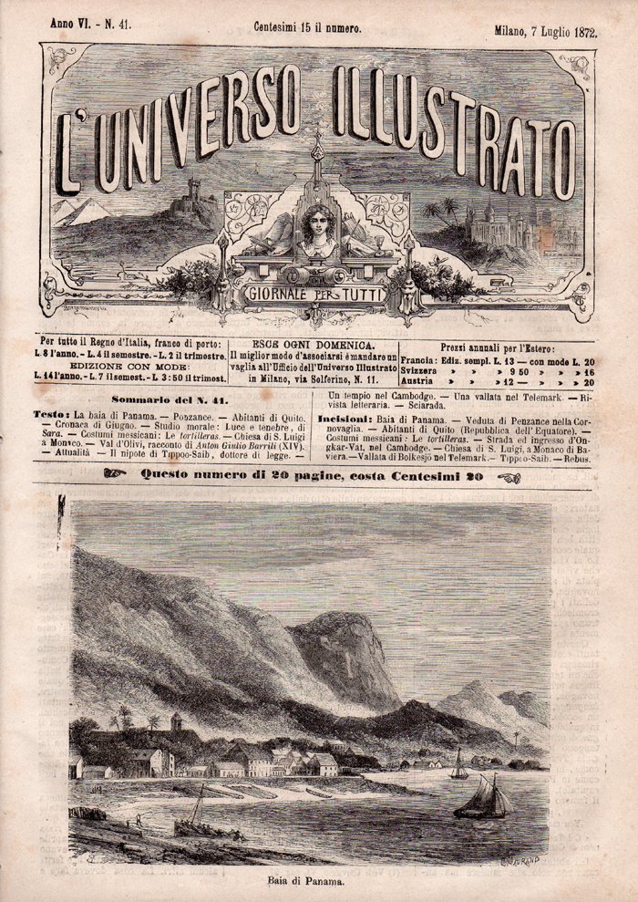 L'Universo Illustrato, giornale per tutti. Anno VI - N. 41, …