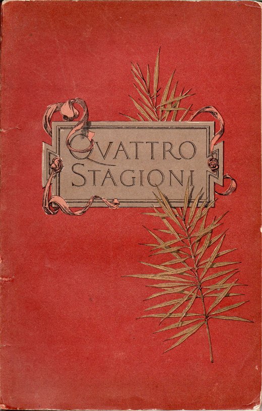 Le quattro stagioni. Strenna a Beneficio dei Rachitici con disegni …