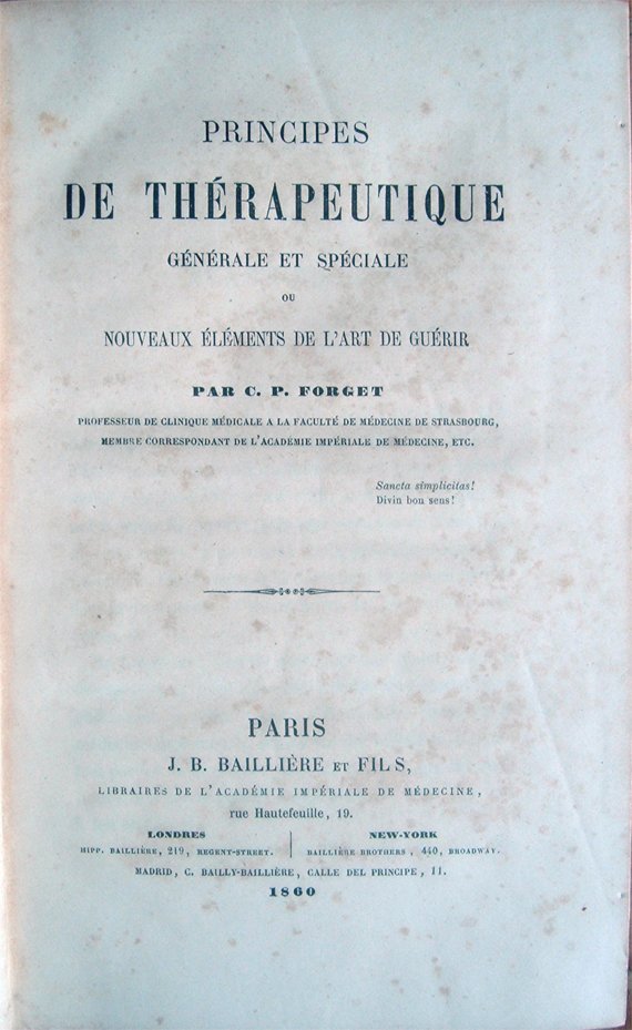 Principes de thérapeutique générale et spéciale ou nouveaux éléments de …