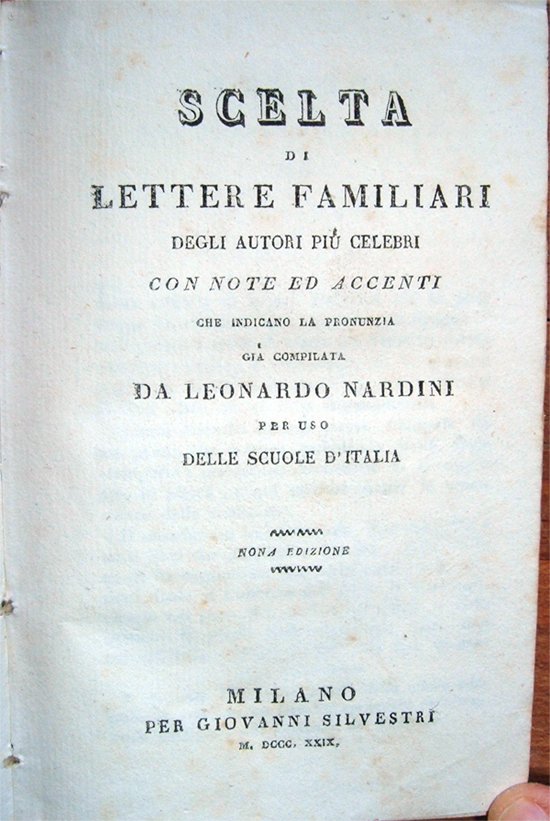 Scelta di lettere familiari degli autori più celebri, con note …