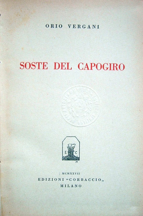 Soste del capogiro