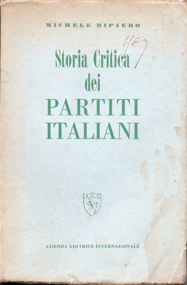 Storia critica dei partiti italiani