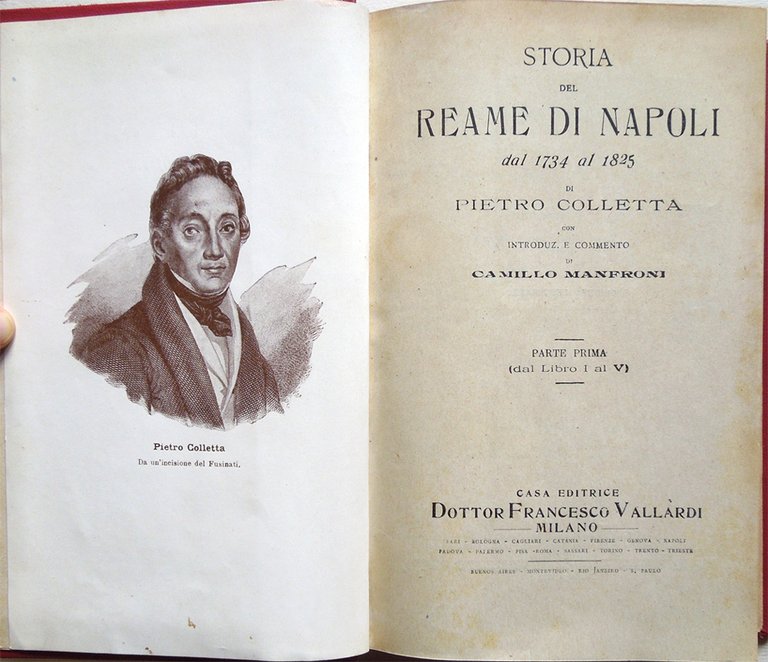 Storia del Reame di Napoli dal 1734 al 1825 di …