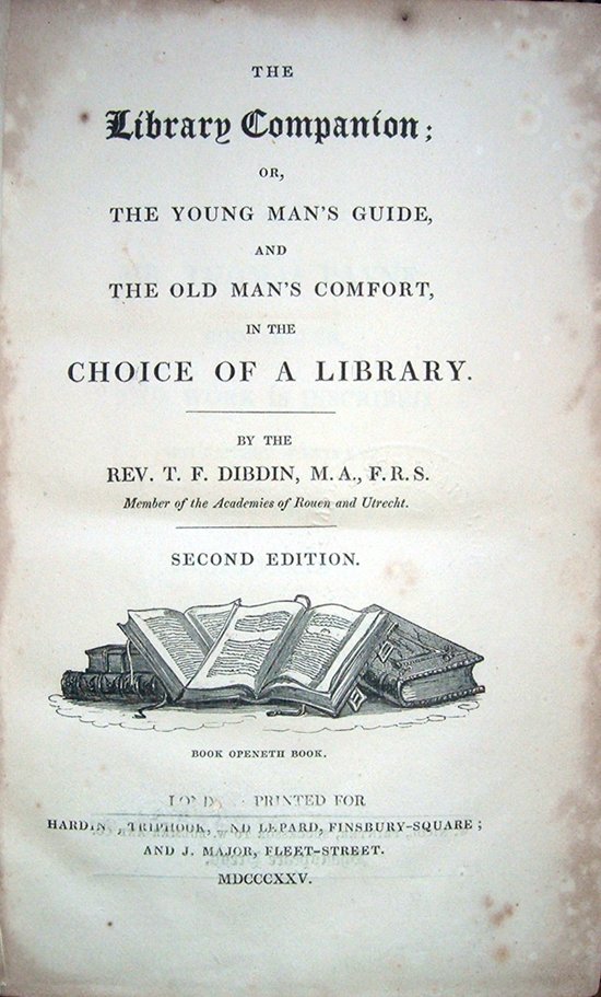 The Library Companion or the young man's guide and the …