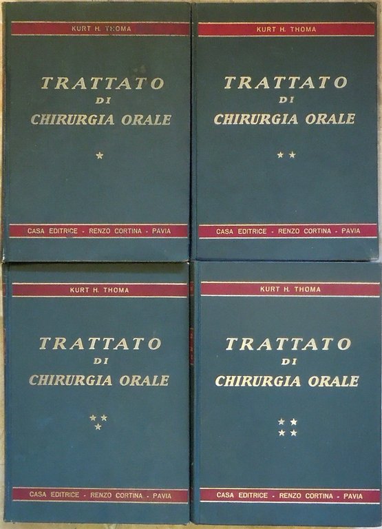 Trattato di chirurgia orale. Traduzione dalla terza edizione americana del …