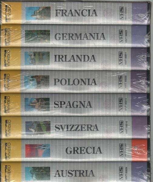 I GRANDI PAESI DI EUROPA VHS AUSTRIA GRECIA SVIZZERA SPAGNA …