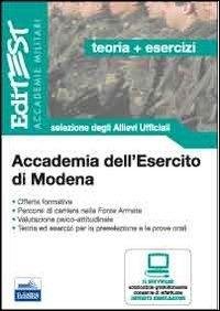 Accademia dell'Esercito di Modena. Teoria ed esercizi. Selezione degli allievi …