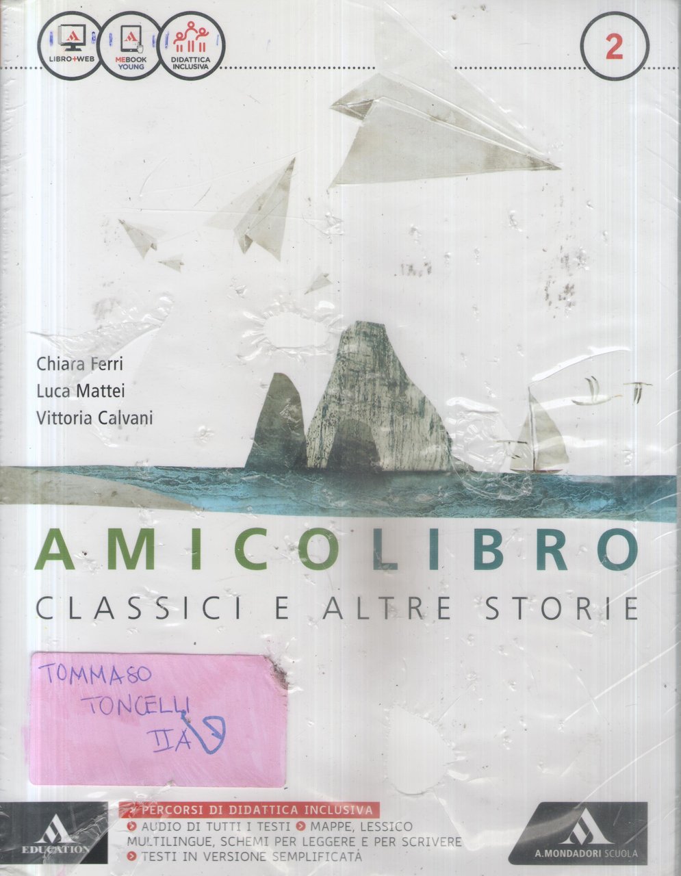 Amico libro. Letteratura. Per la Scuola media. Con e-book. Con …