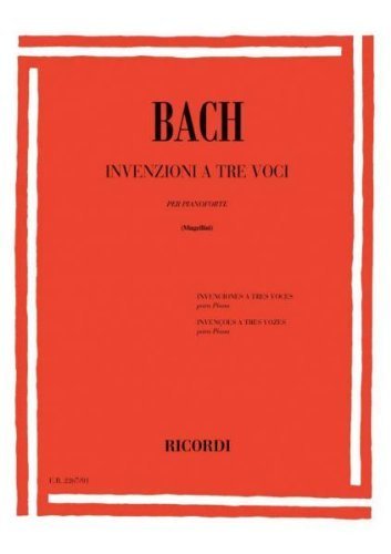 BACH - Invenzioni a 3 voci (Mugellini) | Immagine principale