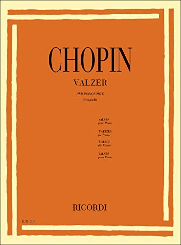Chopin: 19 Valzer Pianoforte | Spartiti Piano Intermedio Avanzato | … | Immagine principale