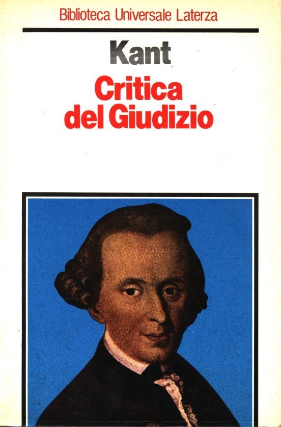 Critica del giudizio