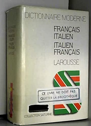 Dictionnaire moderne français-italien