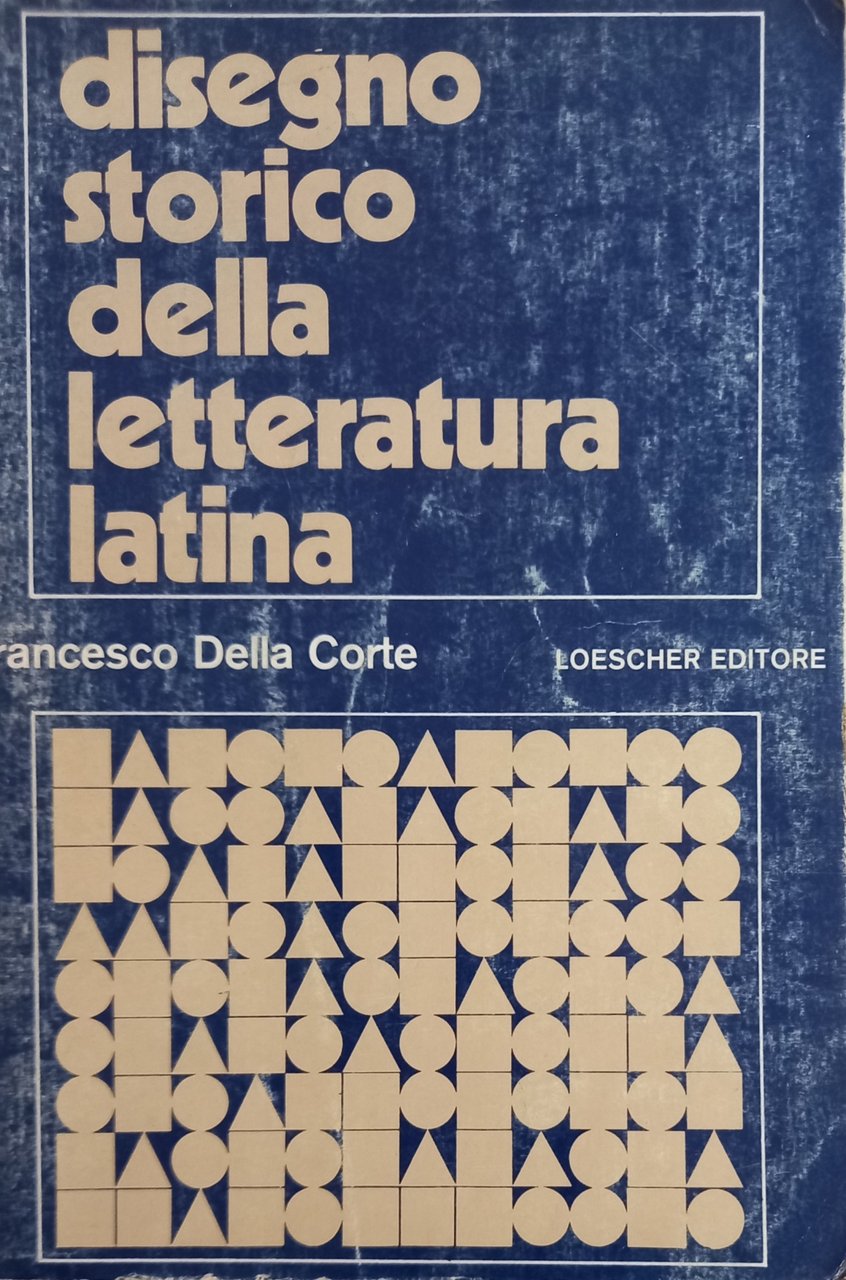 Disegno storico della letteratura latina