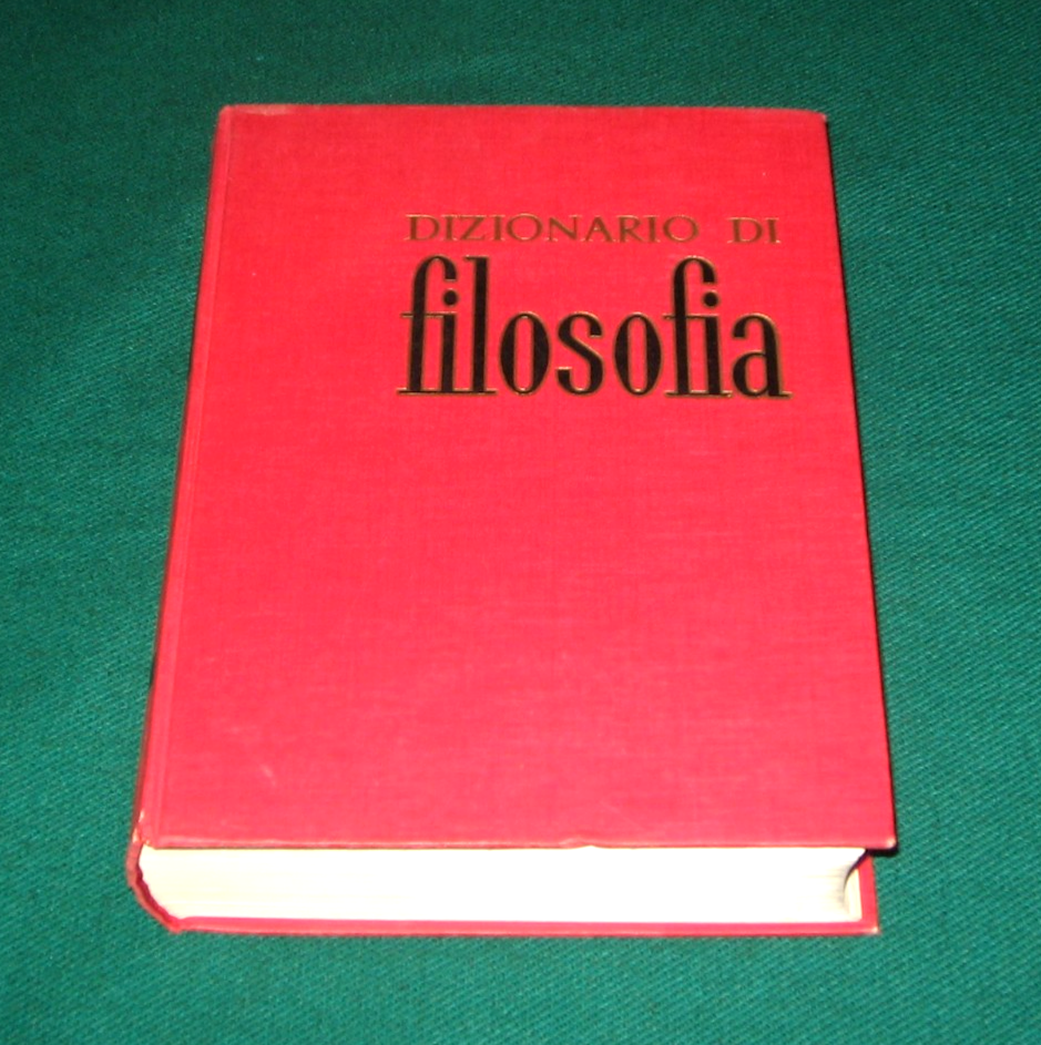 DIZIONARIO DI FILOSOFIA