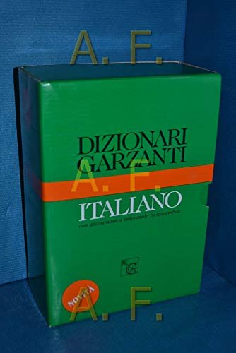 Dizionario Garzanti di italiano. Con una grammatica essenziale in appendice | Immagine principale
