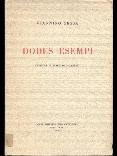 Dodes esempi (Novelle in dialetto Milanese)