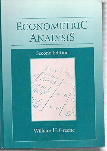 Econometric Analysis