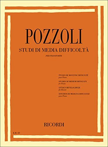Ettore Pozzoli Studi di Media Difficoltà | Spartito per Pianoforte … | Immagine principale