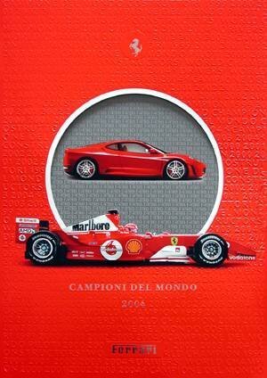 Ferrari 2004 - Campione del Mondo Piloti - Campione del Mondo Costruttori. Annuario ufficiale