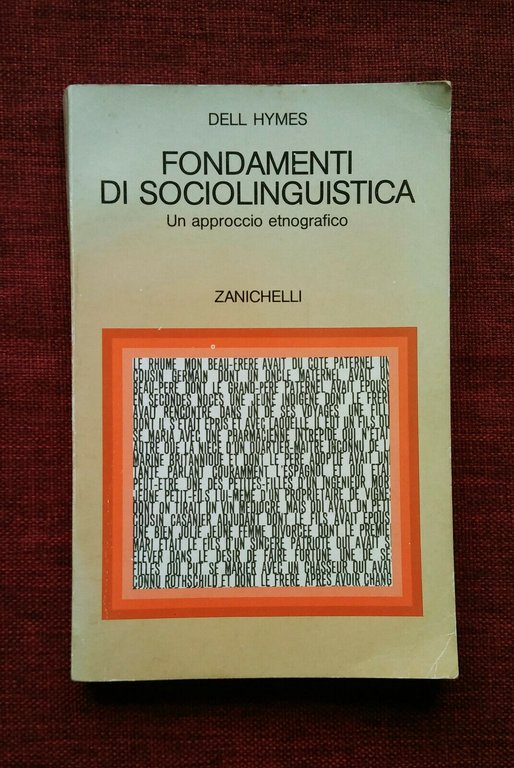 Fondamenti di sociolinguistica Un approccio etnografico