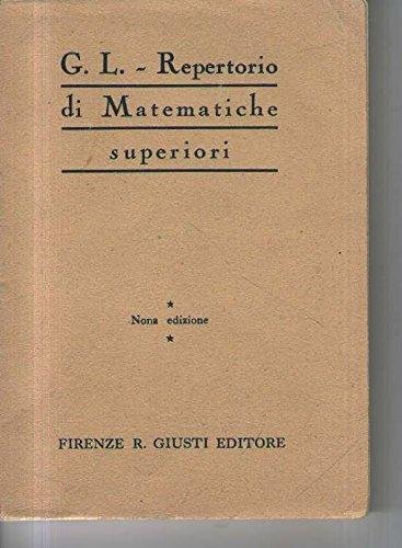 G. L. Repertorio di Matematiche e Fisica elementari