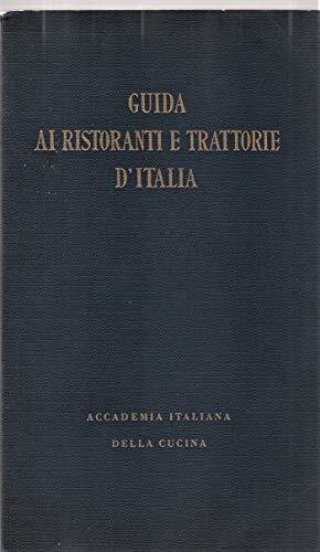 Guida ai ristoranti e trattorie d'Italia.