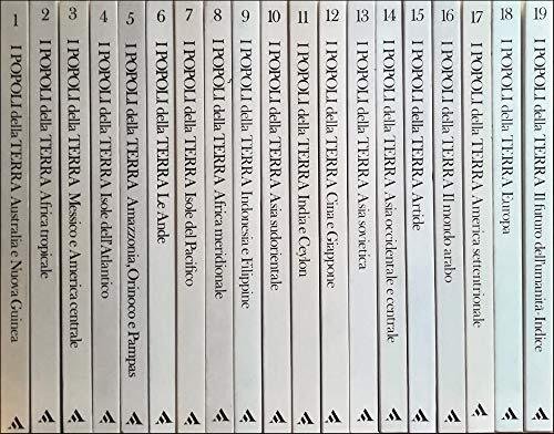 I POPOLI DELLA TERRA Enciclopedia Etnografica di Mondadori 19 volumi