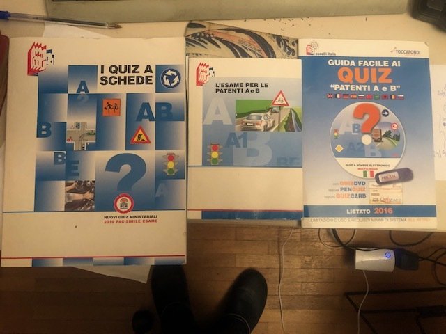 I quiz a schede. Nuovi quiz ministeriali,L'ESAME PER LE PATENTI …