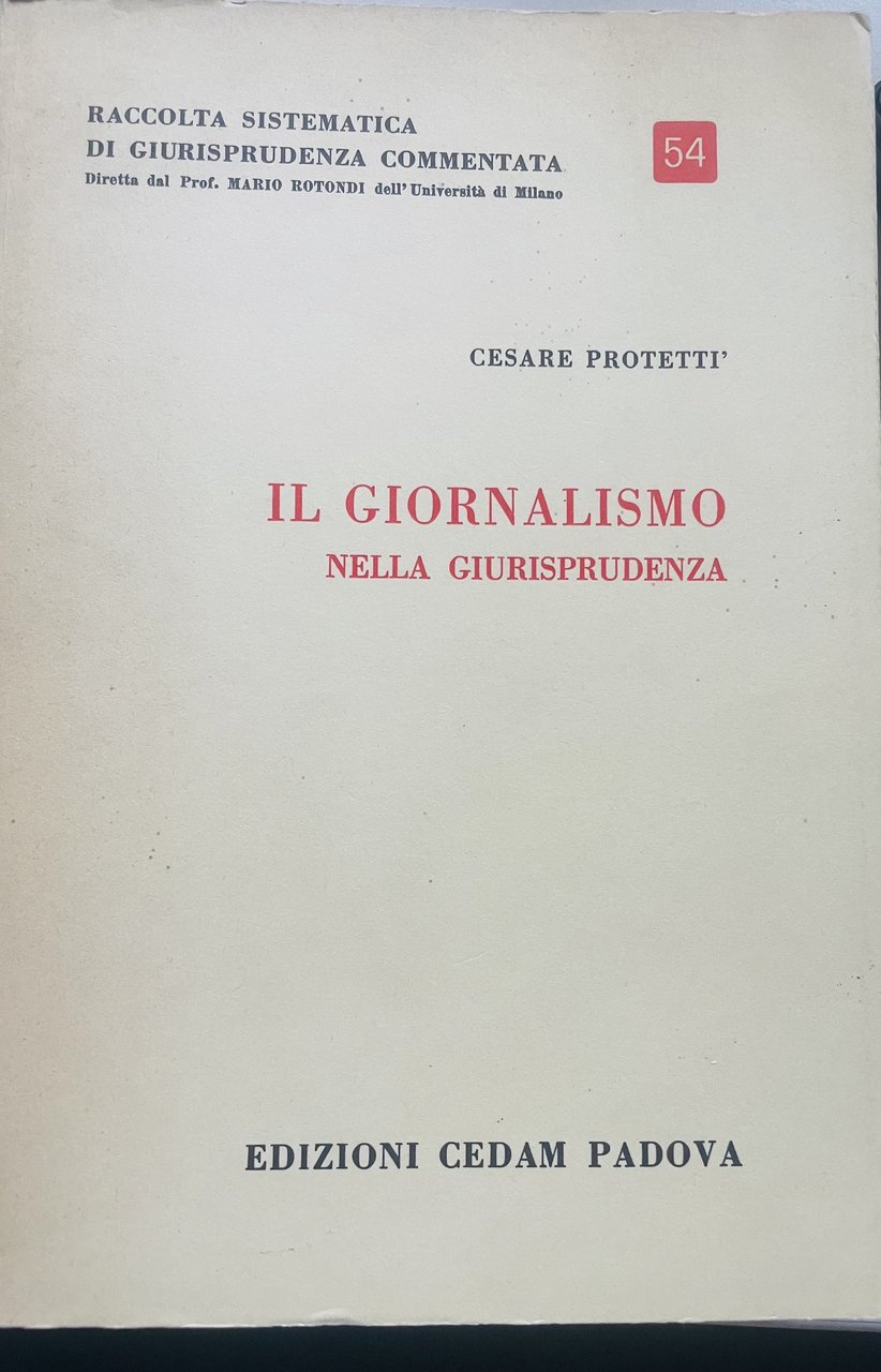 Il giornalismo nella giurisprudenza | Immagine principale