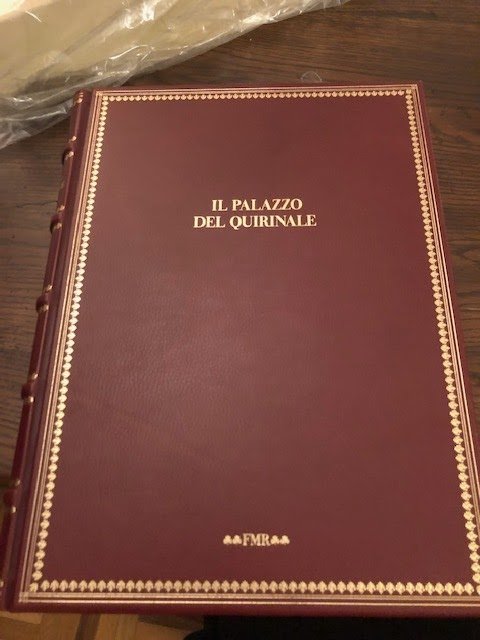 Il Palazzo del Quirinale [Rilegatura in pelle] Carlo Azeglio Ciampi …