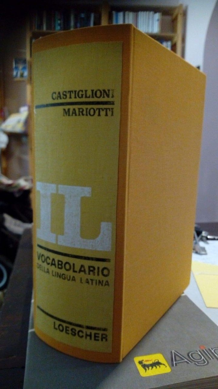 Il vocabolario della lingua latina. Latino-italiano, italiano-latino