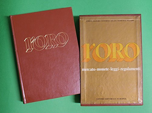 L'oro di E. Allegro, O. Ascani e D. Pelloso ed. … | Immagine principale