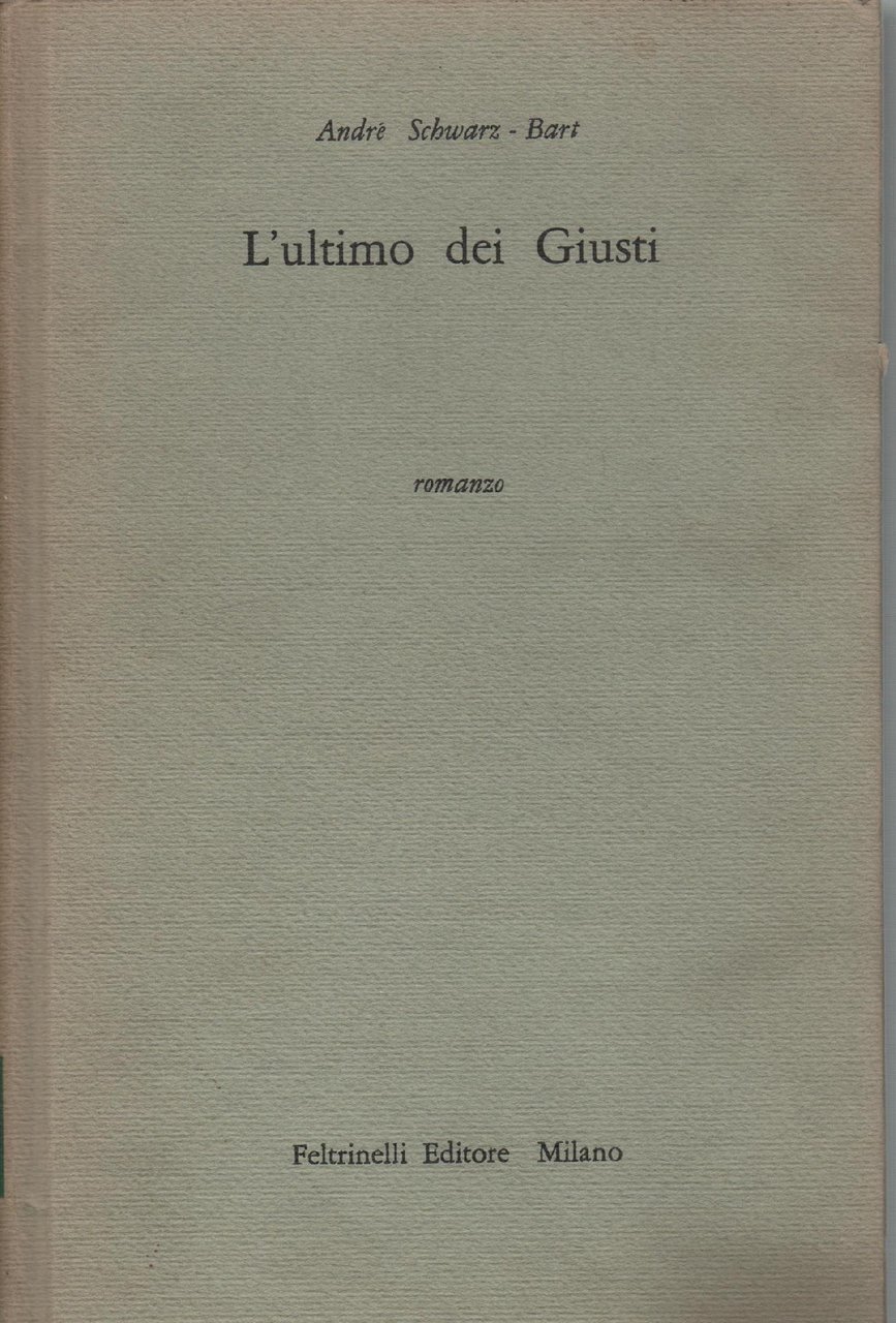 l'ultimo dei giusti