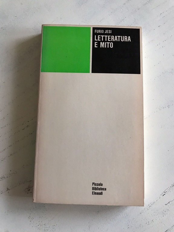 Letteratura e mito