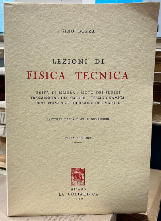 LEZIONI DI FISICA TECNICA