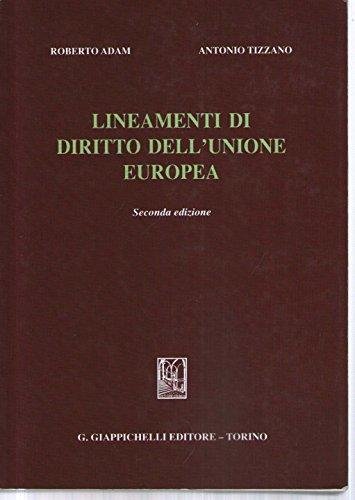 Lineamenti di diritto dell'Unione Europea