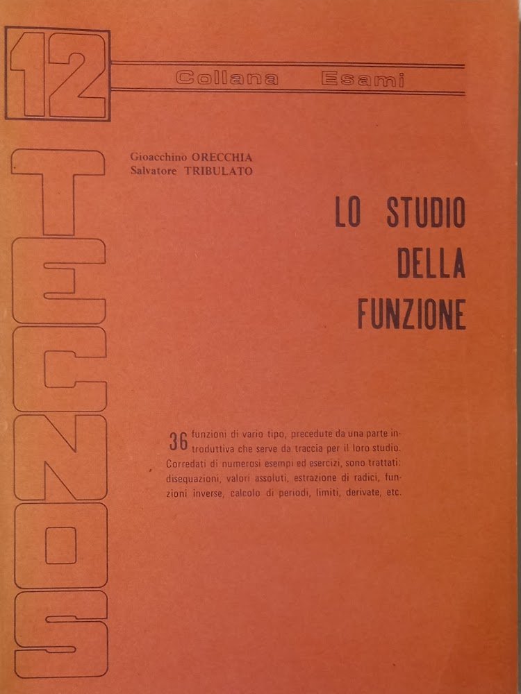 Lo studio della funzione