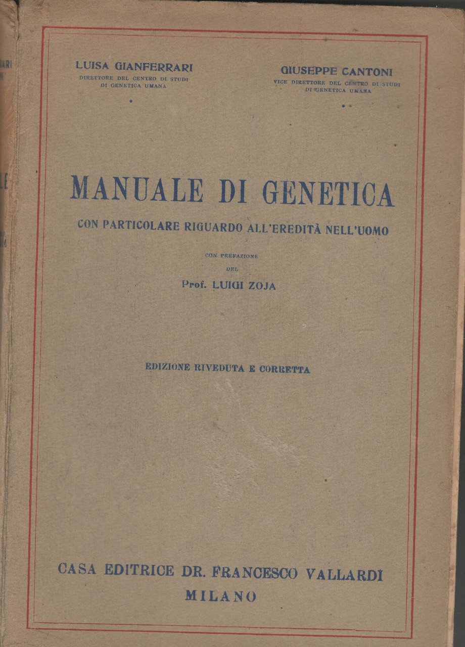 Manuale di genetica